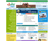 Tablet Screenshot of delhihelp.com